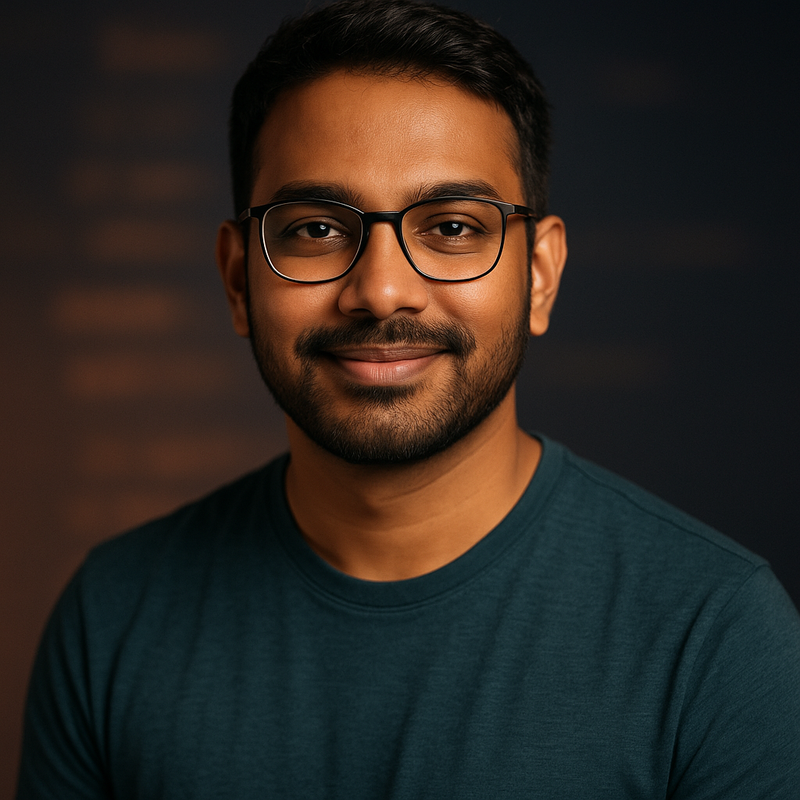 Portrait of Arjun T., DevOps Engineer